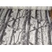Ткань Грета Люкс "Зимний лес" светло-серая