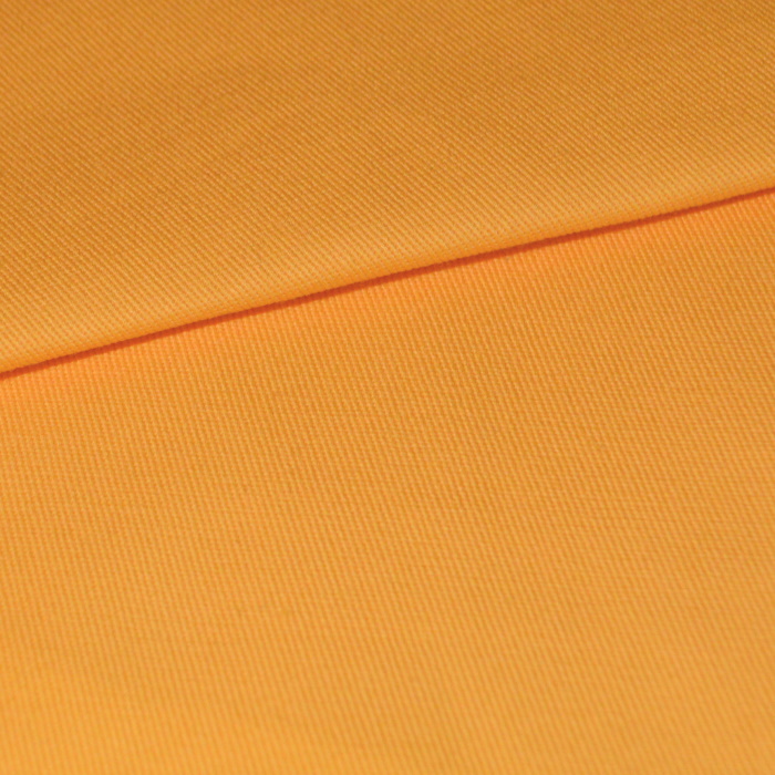 Хлопок 260. Плотная желтая ткань. Саржа оранжевая. Ткань саржа оранжевая. Хлопок 260 грамм.