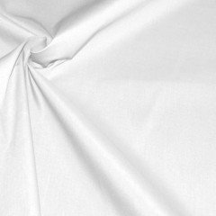 Ткань Тиси сорочечная однотонная белая