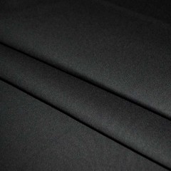 Ткань Грета однотонная черная