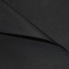 Ткань черная полиэфирная форменная ВО