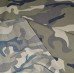 Ткань сорочечная рисунок NATO зелено-коричневый